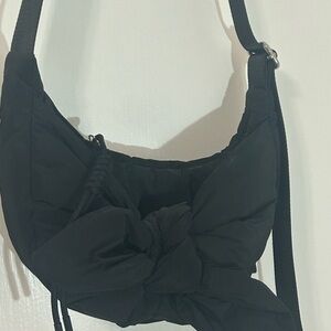 Dolce Vita Black Nylon Puffy Purse